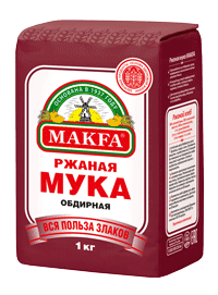 Мука ржаная (обдирная) Makfa 1 кг. *8шт