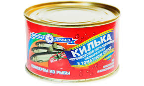 Килька черноморская c фасолью в томатном соусе Морская Держава 240 гр