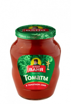 Томаты в томатном соке Дядя Ваня 680 гр. *4шт