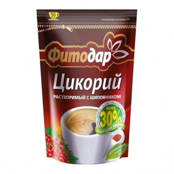 Цикорий растворимый с шиповником Фитодар 100 гр.